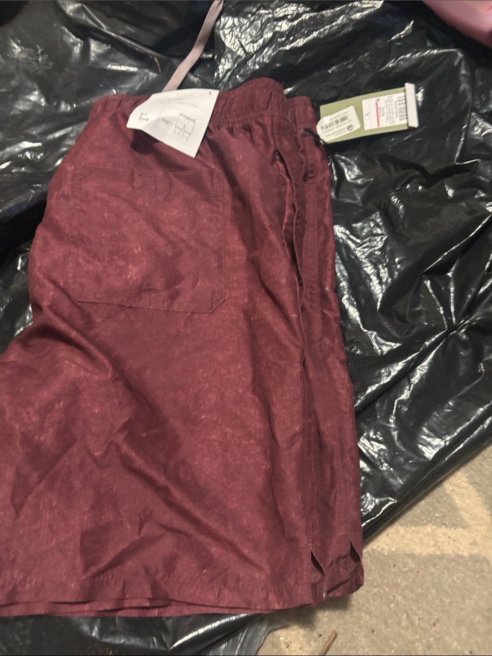 Goodfellow & Co Men's Maroon Swim Trunks